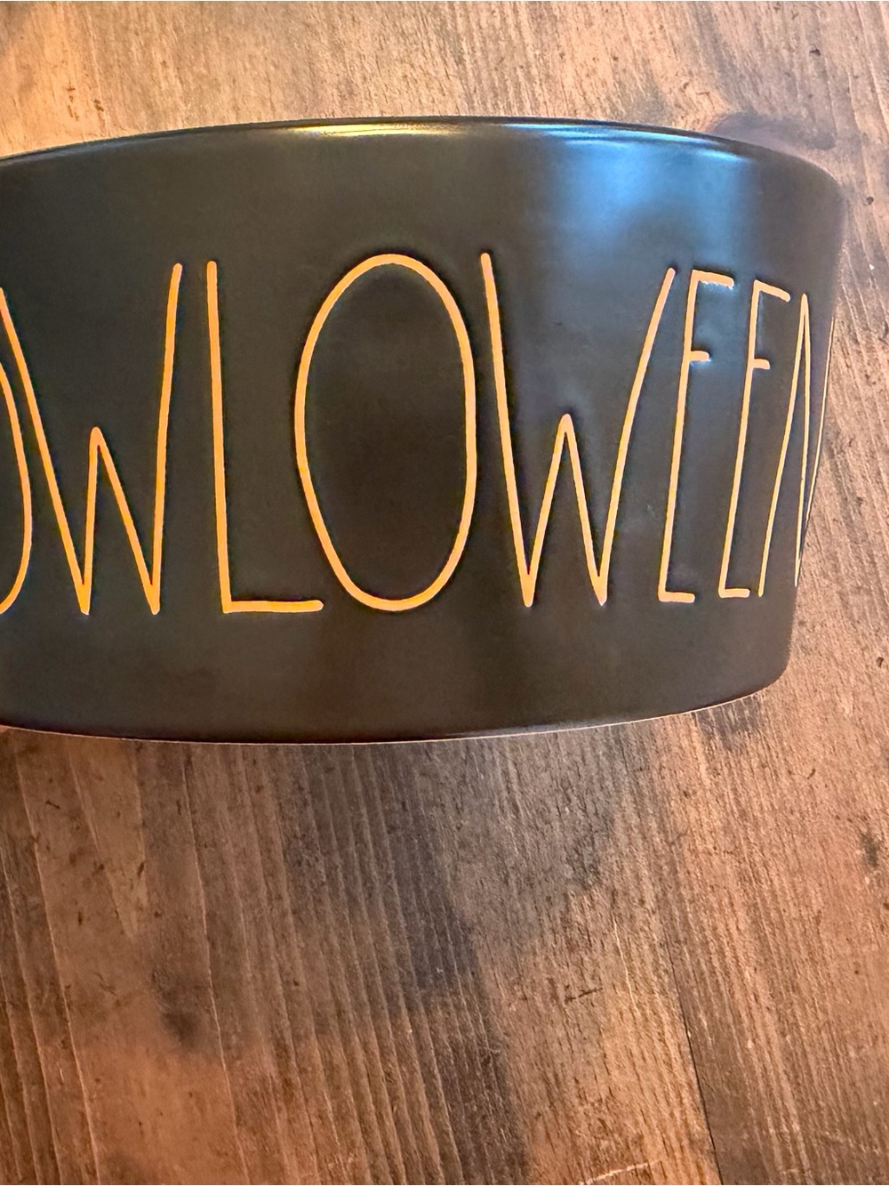 Rae Dunn bowl HOWLOWEEN - Picture 3 of 5